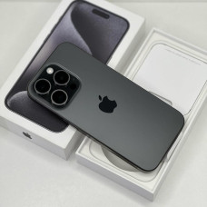 iPhone 15 Pro 256GB Black Titanium