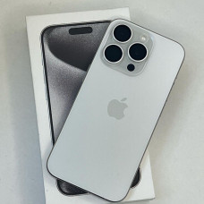 iPhone 15 Pro 256GB White Titanium