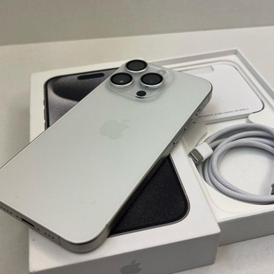 iPhone 15 Pro 256GB White Titanium