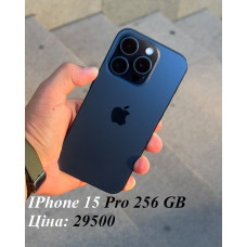 iPhone 15 Pro 256GB Blue Titanium